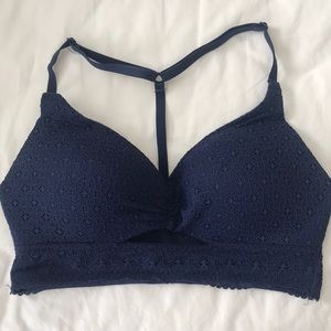 push-up keyhole bralette
